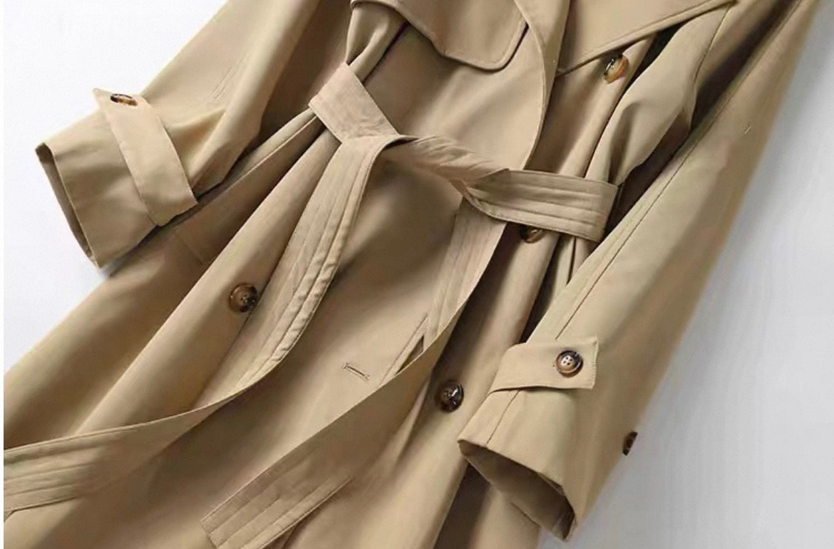Klassischer Trenchcoat
