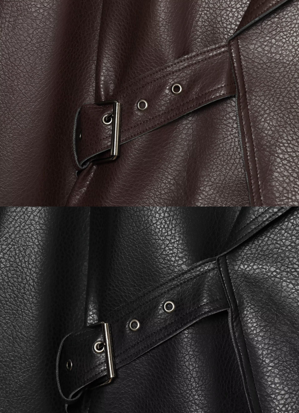 Lederjacke mit Schnalle