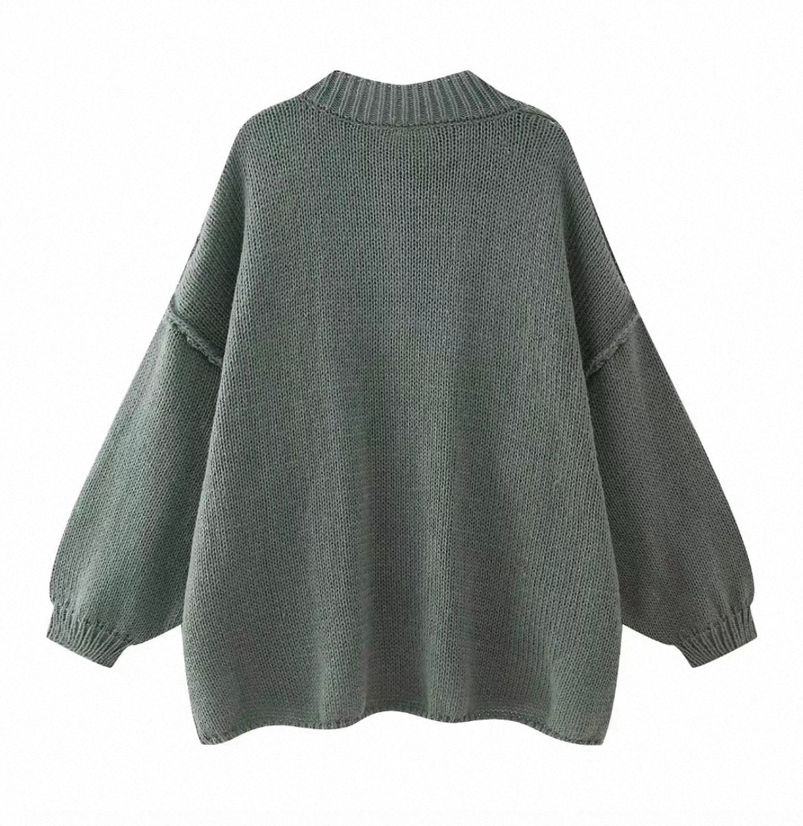 Oversized Strick-Cardigan
