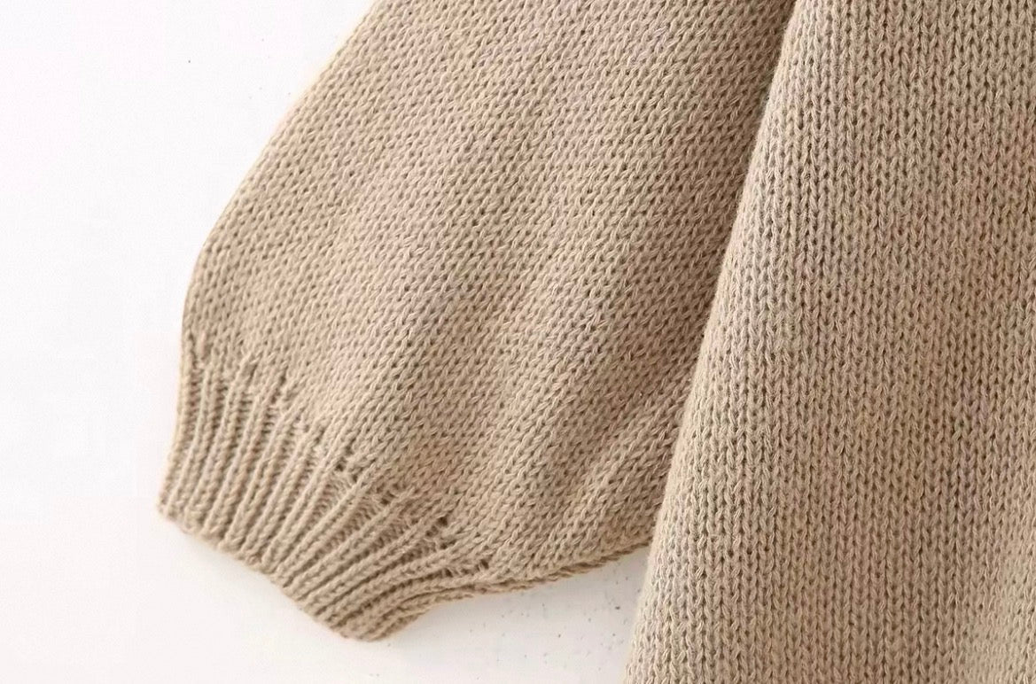 Oversized Strick-Cardigan
